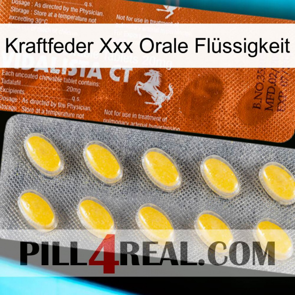 Kraftfeder Xxx Orale Flüssigkeit 42